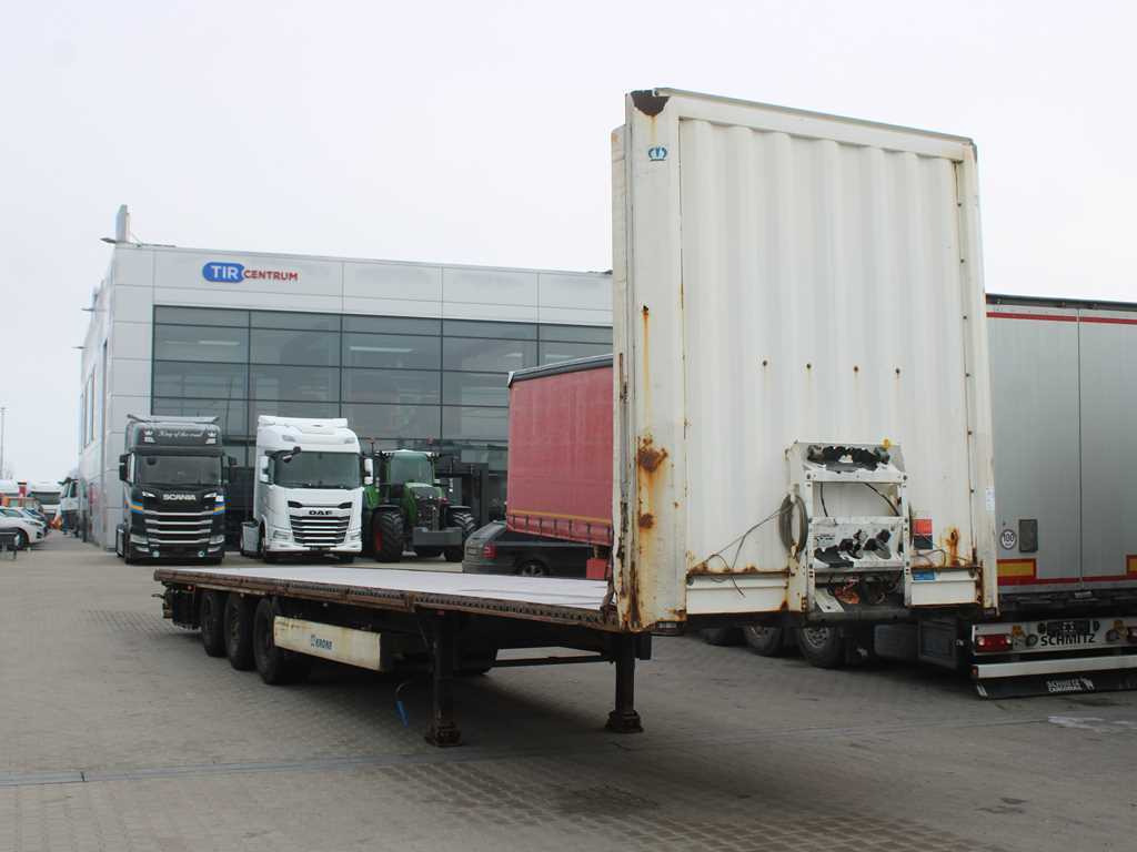 Krone SD, LIFTING AXLE, MULTILOCK - Semirremolque plataforma/ Caja abierta: foto 3 Krone SD, LIFTING AXLE, MULTILOCK - Semirremolque plataforma/ Caja abierta: foto 3