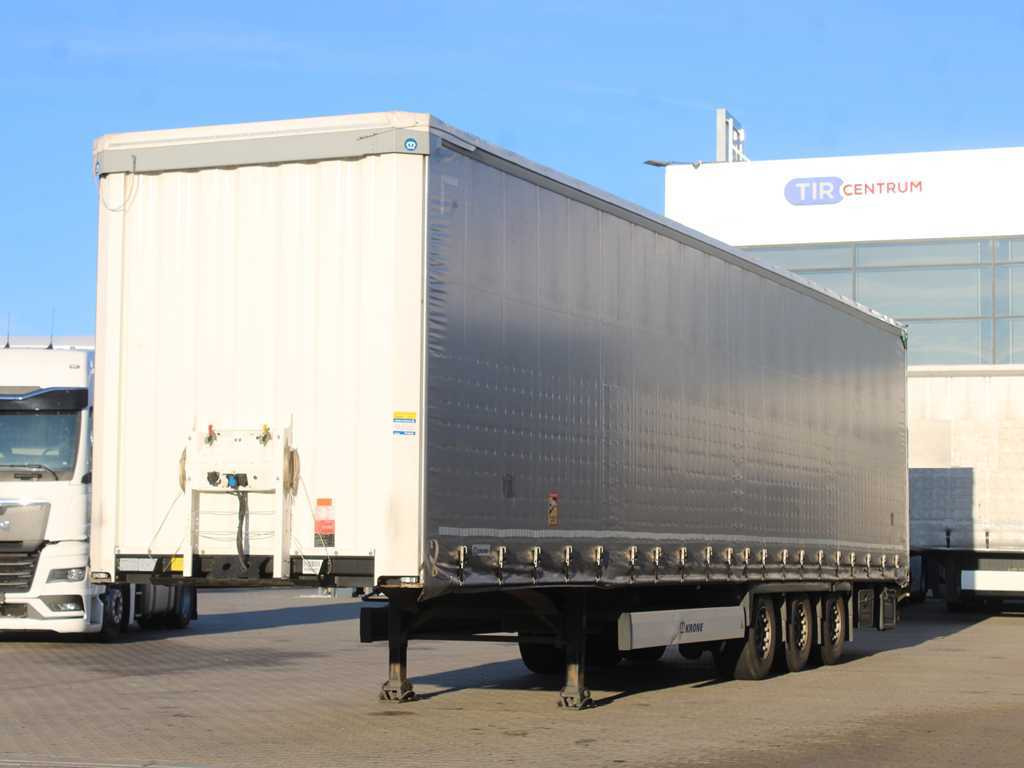 Krone SD, LOWDECK, LIFTING AXLE, MULTILOCK, LIFTING ROOF - Semirremolque lona: foto 1 Krone SD, LOWDECK, LIFTING AXLE, MULTILOCK, LIFTING ROOF - Semirremolque lona: foto 1