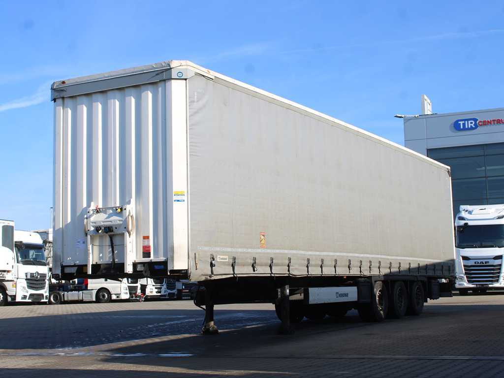 Krone SD, LOWDECK, LIFTING AXLE, MULTILOCK, LIFTING ROOF - Semirremolque lona: foto 1 Krone SD, LOWDECK, LIFTING AXLE, MULTILOCK, LIFTING ROOF - Semirremolque lona: foto 1