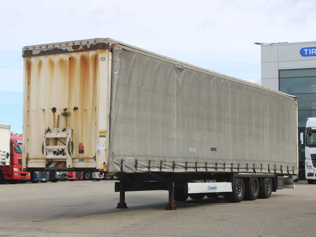 Krone SD, LOWDECK, MULTILOCK, LIFTING AXLE, LIFTING ROOF, SAF - Semirremolque lona: foto 1 Krone SD, LOWDECK, MULTILOCK, LIFTING AXLE, LIFTING ROOF, SAF - Semirremolque lona: foto 1