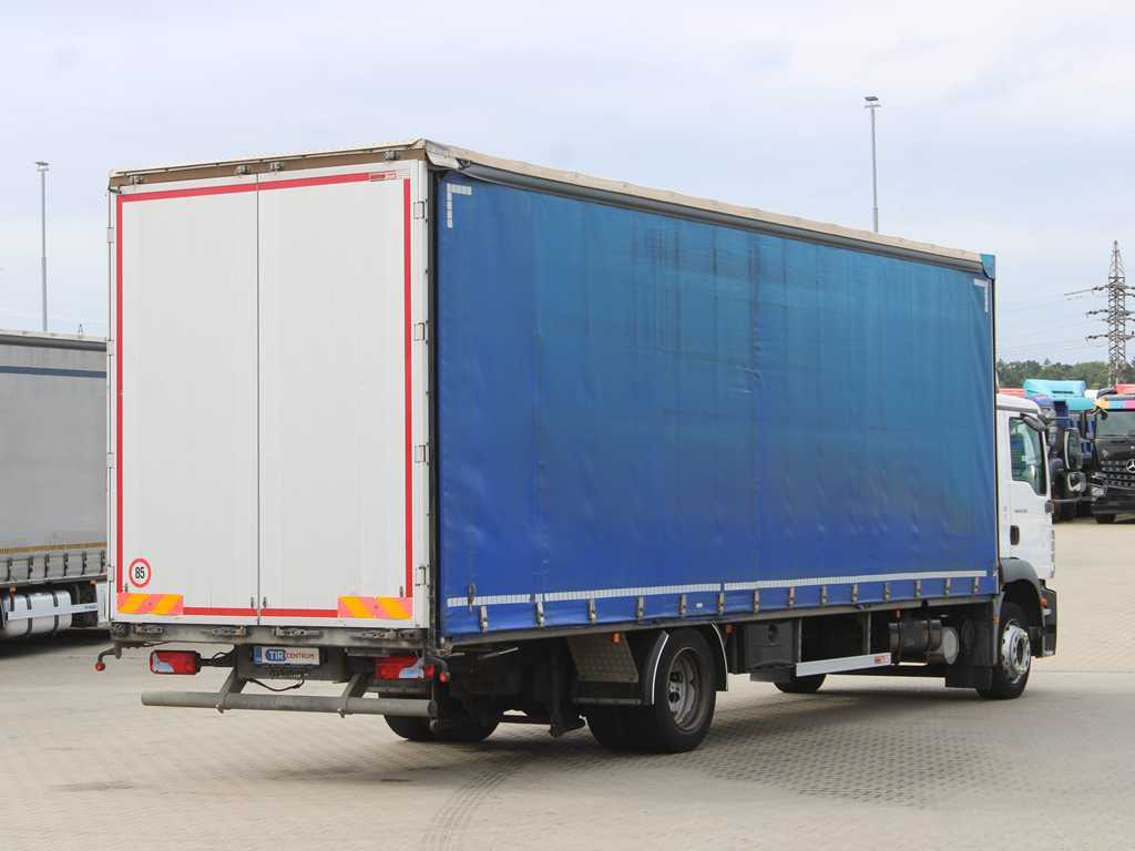 MAN TGM 18.290, EURO 5, AIR SUSPENSION - Camión lona: foto 4 MAN TGM 18.290, EURO 5, AIR SUSPENSION - Camión lona: foto 4