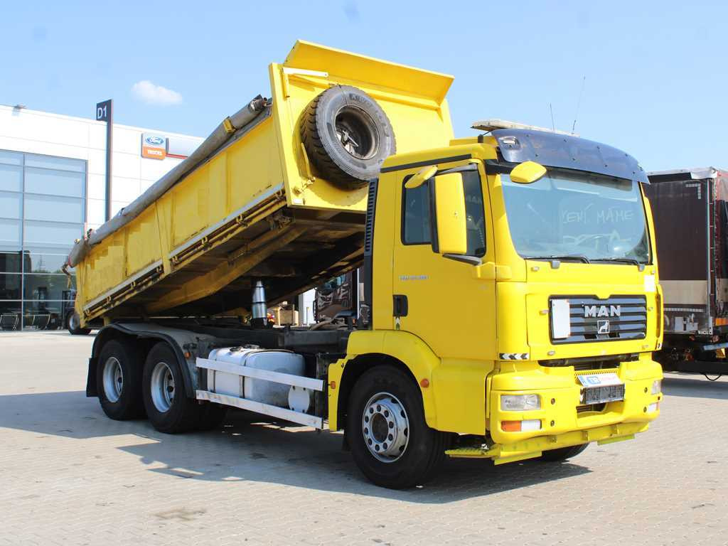 MAN TGM 26.280, EURO 4, THREE SIDED, 6X4, INDEPENDENT AIR CONDITIONING - Camión volquete: foto 3 MAN TGM 26.280, EURO 4, THREE SIDED, 6X4, INDEPENDENT AIR CONDITIONING - Camión volquete: foto 3