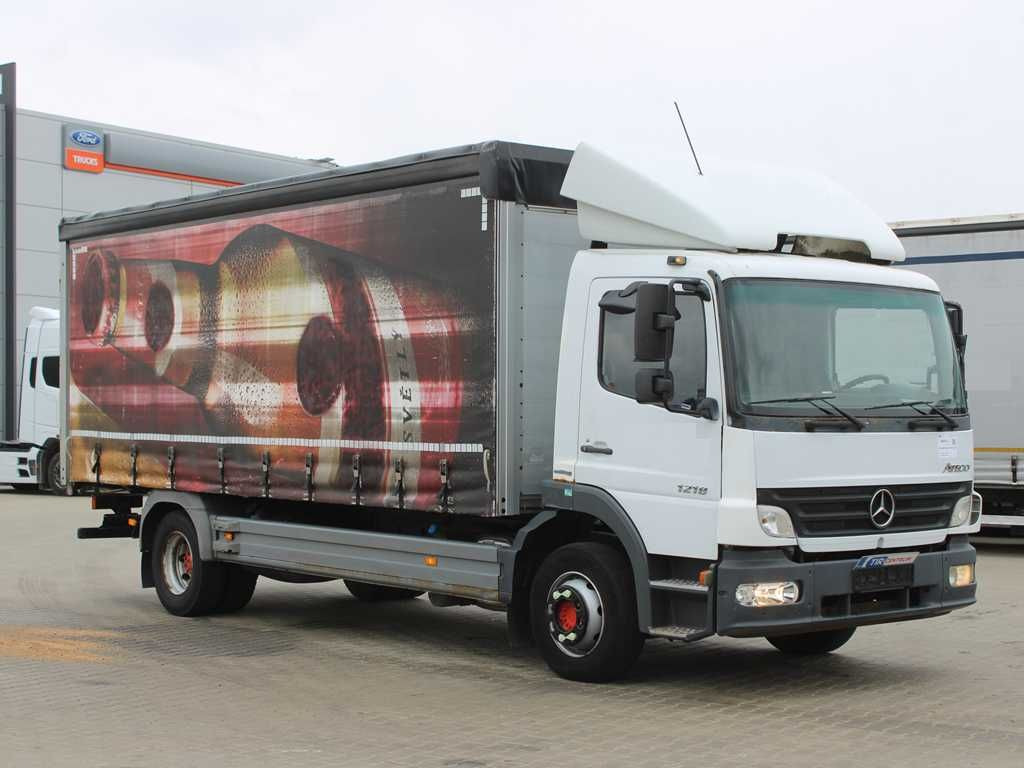 Mercedes-Benz ATEGO 1218, EURO 4 - Camión lona: foto 2 Mercedes-Benz ATEGO 1218, EURO 4 - Camión lona: foto 2