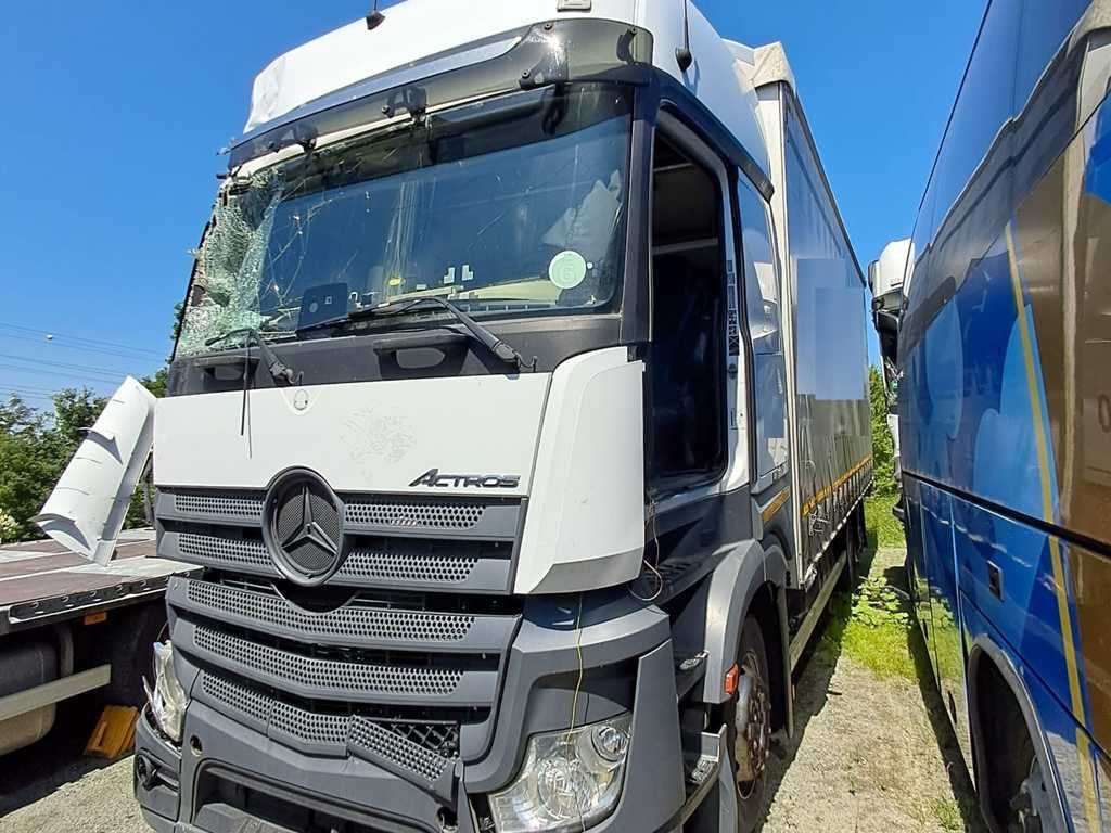 Mercedes-Benz Actros 2542, 6X2 + PANAV TVK18M - Camión lona: foto 1 Mercedes-Benz Actros 2542, 6X2 + PANAV TVK18M - Camión lona: foto 1