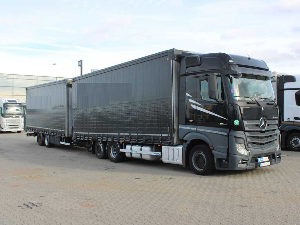 Mercedes-Benz Actros 2545, 6X2, EURO 6, AIR SUSPENSION + PANAV - Camión lona: foto 3 Mercedes-Benz Actros 2545, 6X2, EURO 6, AIR SUSPENSION + PANAV - Camión lona: foto 3