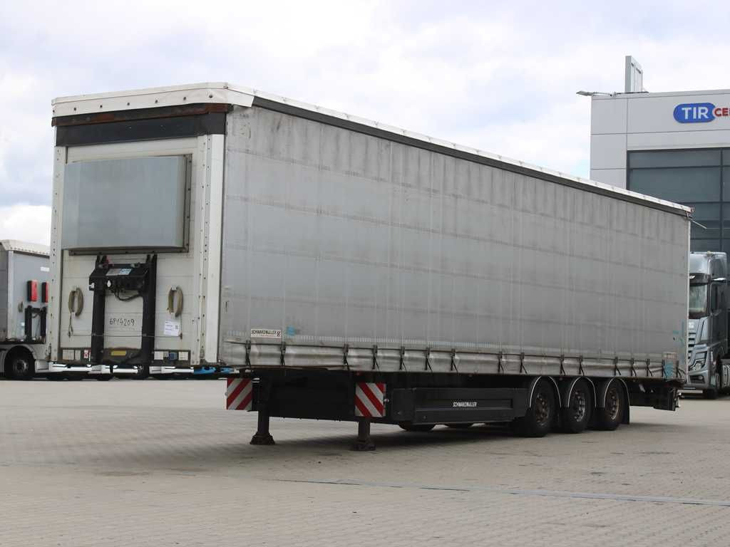 Schwarzmüller S1, LOWDECK, LIFTING AXLE, LIFTING ROOF - Semirremolque lona: foto 1 Schwarzmüller S1, LOWDECK, LIFTING AXLE, LIFTING ROOF - Semirremolque lona: foto 1