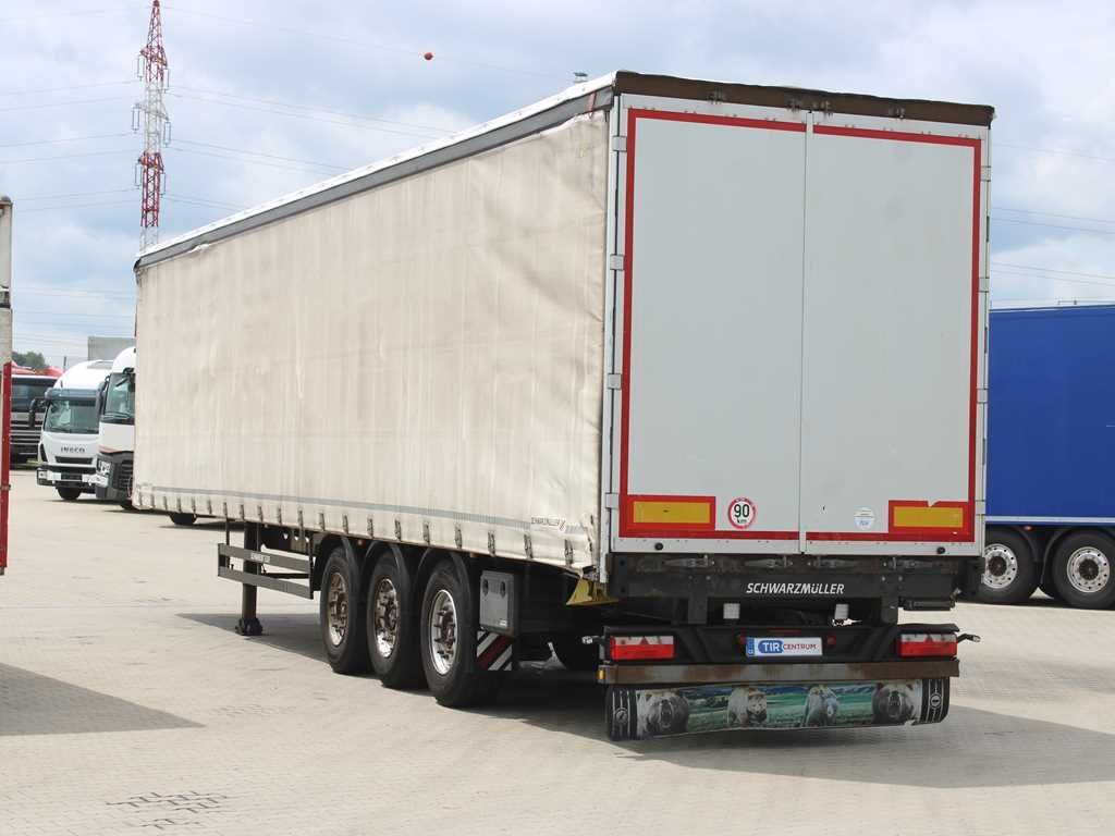 Schwarzmüller SPA 3/E, LIFTING AXLE, MULDA, SAF, MULTILOCK - Semirremolque lona: foto 4 Schwarzmüller SPA 3/E, LIFTING AXLE, MULDA, SAF, MULTILOCK - Semirremolque lona: foto 4