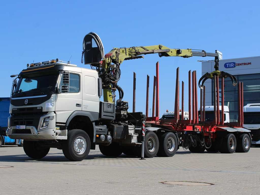 Volvo FMX 500, 6X6,LOGLIFT F265Z95 +trailer DOLL(2007) - Camión forestal, Camión grúa: foto 1 Volvo FMX 500, 6X6,LOGLIFT F265Z95 +trailer DOLL(2007) - Camión forestal, Camión grúa: foto 1