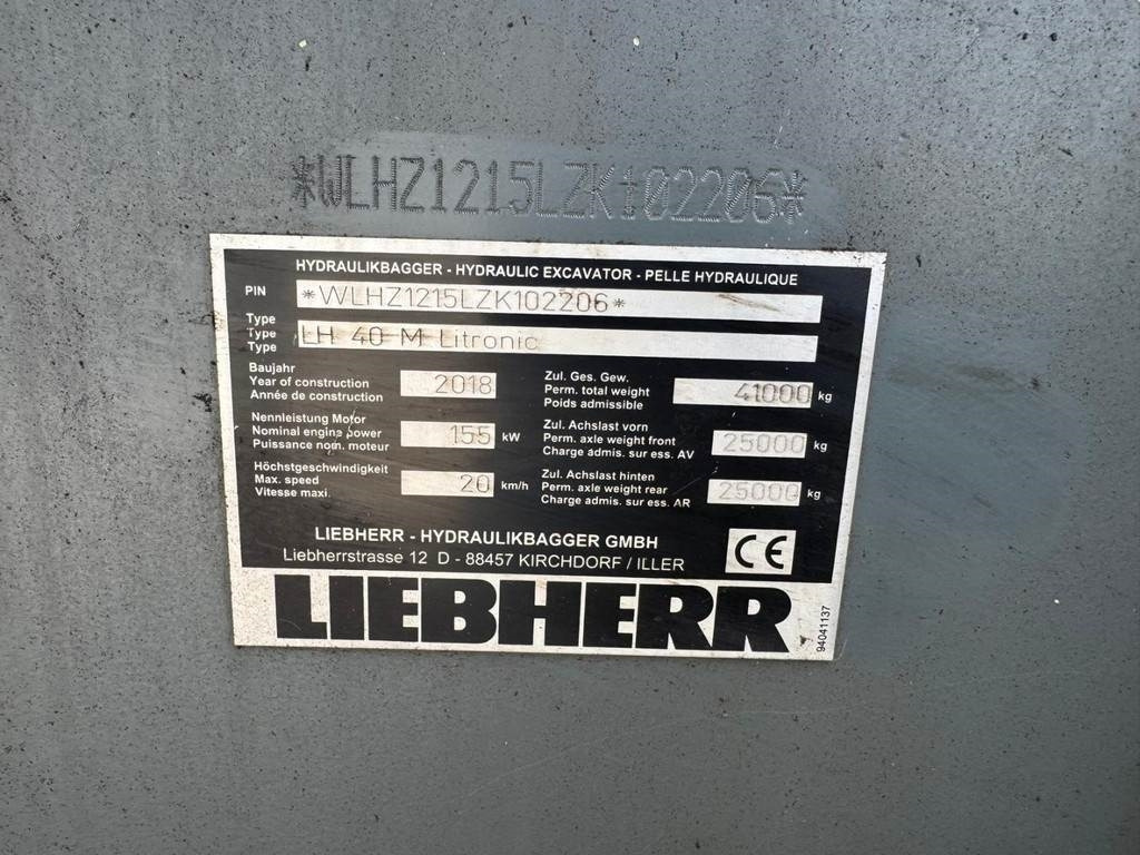 Manipulador de materiales Liebherr LH 40 M: foto 7 Manipulador de materiales Liebherr LH 40 M: foto 7