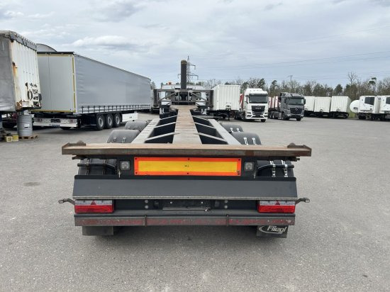 FLIEGL 30 ft Container Kippchassis ,Alufelgen - Semirremolque portacontenedore/ Intercambiable: foto 5 FLIEGL 30 ft Container Kippchassis ,Alufelgen - Semirremolque portacontenedore/ Intercambiable: foto 5