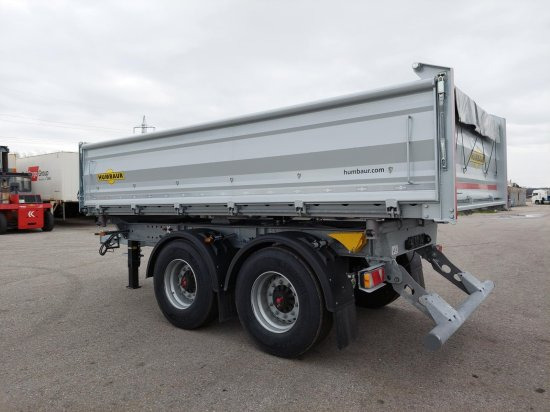 HUMBAUR HTK195024 Tandem 3-Seitenkipper Verzinkt, SAF-Achsen, Rollplane, - Remolque volquete: foto 4 HUMBAUR HTK195024 Tandem 3-Seitenkipper Verzinkt, SAF-Achsen, Rollplane, - Remolque volquete: foto 4