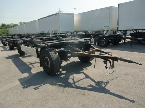 Krone AZ, Standard-Lafette, BPW-Achsen - Remolque portacontenedore/ Intercambiable: foto 3 Krone AZ, Standard-Lafette, BPW-Achsen - Remolque portacontenedore/ Intercambiable: foto 3
