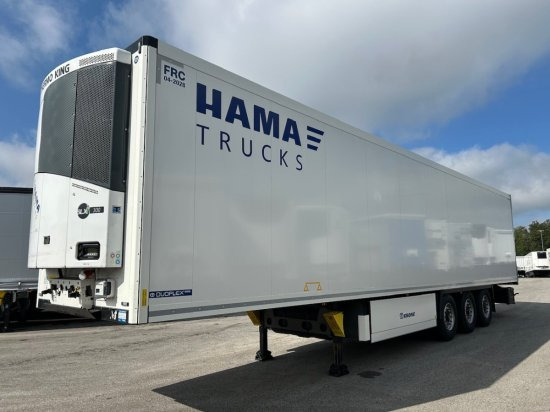 Krone Kühlauflieger, TK SLXi 300, Liftachse, Doppelstock, Blumenbreite - Semirremolque isotérmico: foto 1 Krone Kühlauflieger, TK SLXi 300, Liftachse, Doppelstock, Blumenbreite - Semirremolque isotérmico: foto 1