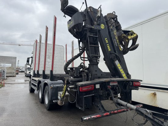 MAN TGS 33.510 BL 6x4, Intarder, Holztransporter, LIV 120Z - Camión forestal, Camión grúa: foto 5 MAN TGS 33.510 BL 6x4, Intarder, Holztransporter, LIV 120Z - Camión forestal, Camión grúa: foto 5