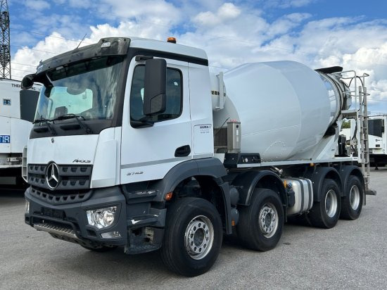 Mercedes-Benz Arocs 3743, 8x4 Betonmischer, Euro 6, 9m³ Liebherr Mischer - Camión hormigonera: foto 1 Mercedes-Benz Arocs 3743, 8x4 Betonmischer, Euro 6, 9m³ Liebherr Mischer - Camión hormigonera: foto 1