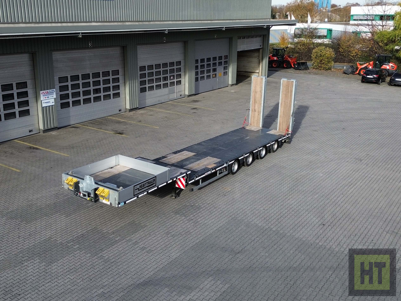 Semirremolque góndola rebajadas Faymonville MAX Trailer 4-Achs-Mega-Tele-Semi mit Rampen: foto 11