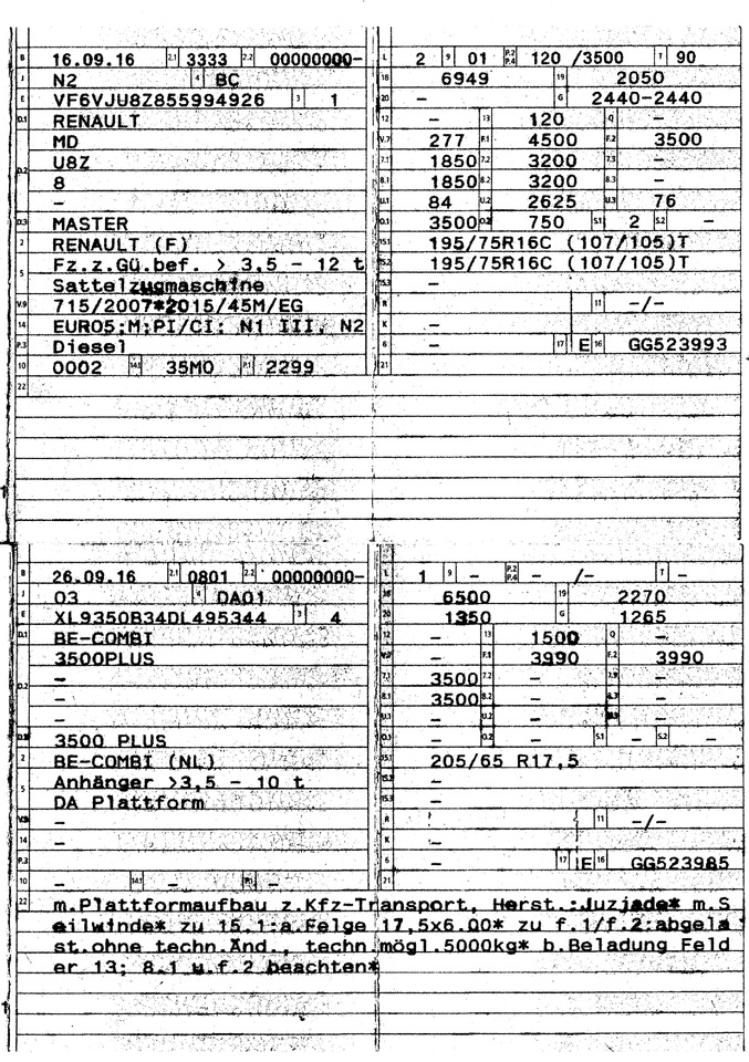 Camión portavehículos Renault Master Autotransporter: foto 19 Camión portavehículos Renault Master Autotransporter: foto 19