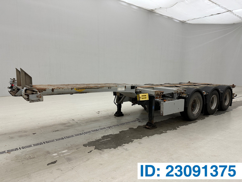 Broshuis Polyvalent skelet ADR 2 x 20-30-40-45 ft - Semirremolque portacontenedore/ Intercambiable: foto 1 Broshuis Polyvalent skelet ADR 2 x 20-30-40-45 ft - Semirremolque portacontenedore/ Intercambiable: foto 1