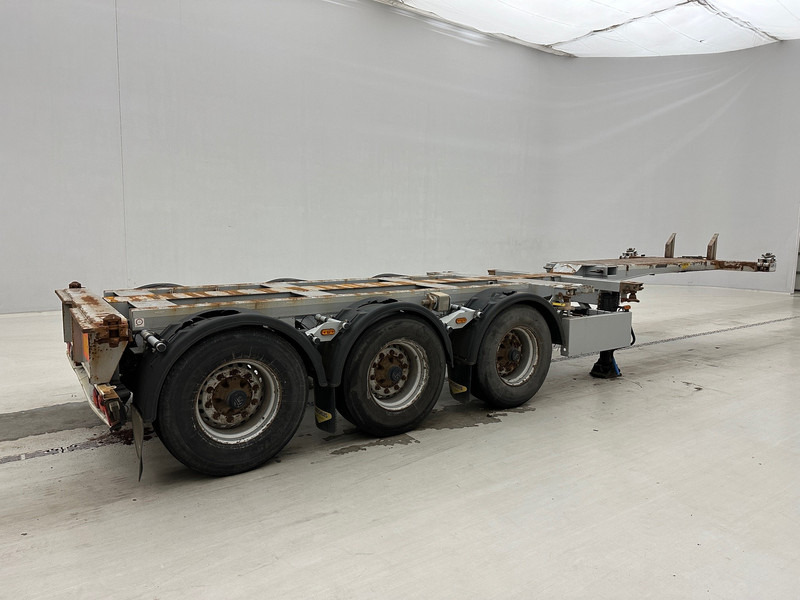 Broshuis Polyvalent skelet ADR 2 x 20-30-40-45 ft - Semirremolque portacontenedore/ Intercambiable: foto 5 Broshuis Polyvalent skelet ADR 2 x 20-30-40-45 ft - Semirremolque portacontenedore/ Intercambiable: foto 5
