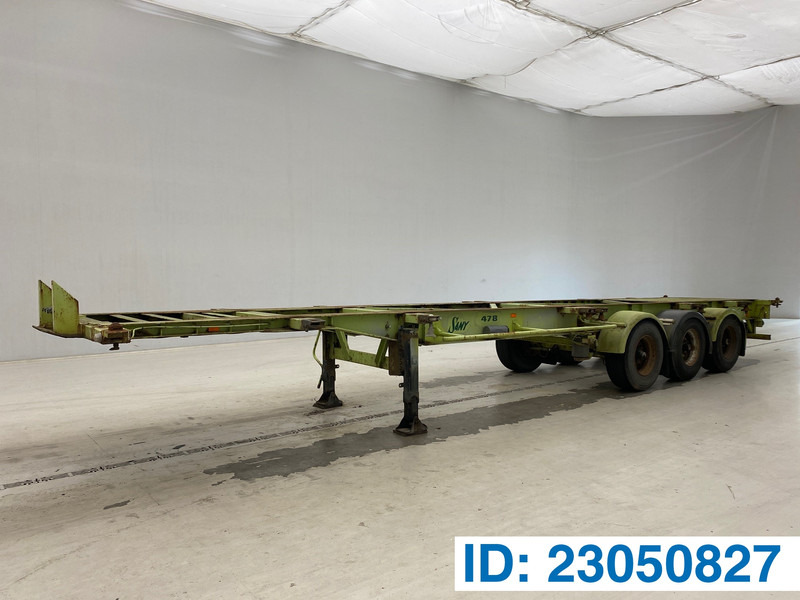 Van Hool 2 x 20-30-40 ft* - Semirremolque portacontenedore/ Intercambiable: foto 1 Van Hool 2 x 20-30-40 ft* - Semirremolque portacontenedore/ Intercambiable: foto 1