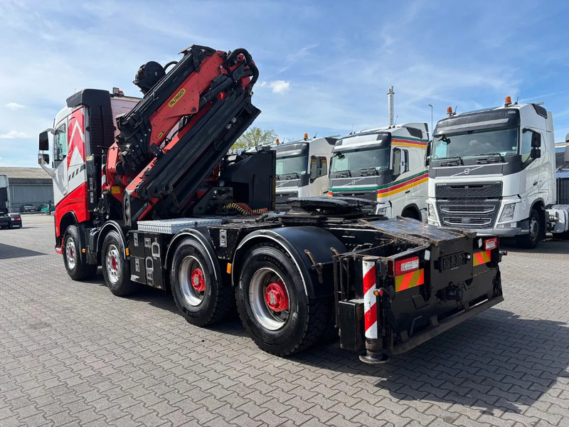 Cabeza tractora Volvo FH 540 8X4 Euro 6 Palfinger PK 53002 + PJ125 Fly jib: foto 7