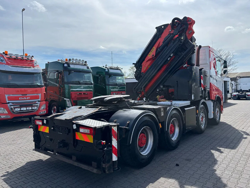 Cabeza tractora Volvo FH 540 8X4 Euro 6 Palfinger PK 53002 + PJ125 Fly jib: foto 8