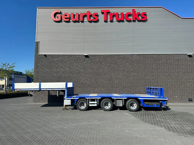 Emtech NNR48 3 ASSER HYDRAULISCHE GESTUURDE KORTE UITSCHUIFBARE SEMI-DIEPLADER / TIEFLADER / LOWLOADER - Semirremolque góndola rebajadas: foto 1 Emtech NNR48 3 ASSER HYDRAULISCHE GESTUURDE KORTE UITSCHUIFBARE SEMI-DIEPLADER / TIEFLADER / LOWLOADER - Semirremolque góndola rebajadas: foto 1