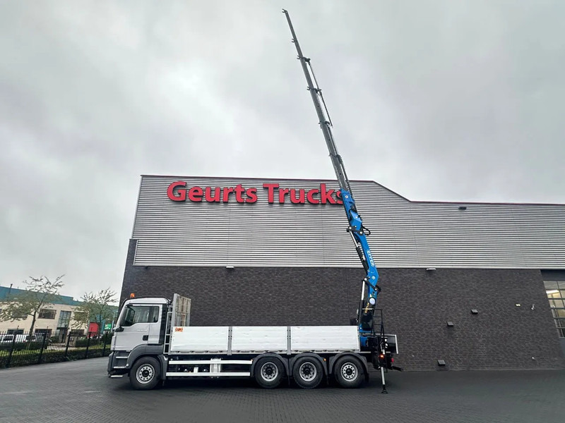 MAN TGS 35.460 8X4-4 BL OPEN LAADBAK MET EFFER 215/4S KRAAN / KRAN / CRANE / GRUA - Camión grúa: foto 3 MAN TGS 35.460 8X4-4 BL OPEN LAADBAK MET EFFER 215/4S KRAAN / KRAN / CRANE / GRUA - Camión grúa: foto 3