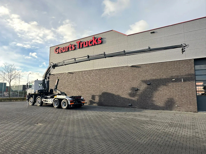 Mercedes-Benz AROCS 4148 8X4 MET MULTILIFT ULT T 21 S51 HAAKARMSYSTEEM + HIAB X-HIPRO 232 E-6 KRAAN/CRANE/KRAN/GRUA - Camión multibasculante: foto 3 Mercedes-Benz AROCS 4148 8X4 MET MULTILIFT ULT T 21 S51 HAAKARMSYSTEEM + HIAB X-HIPRO 232 E-6 KRAAN/CRANE/KRAN/GRUA - Camión multibasculante: foto 3