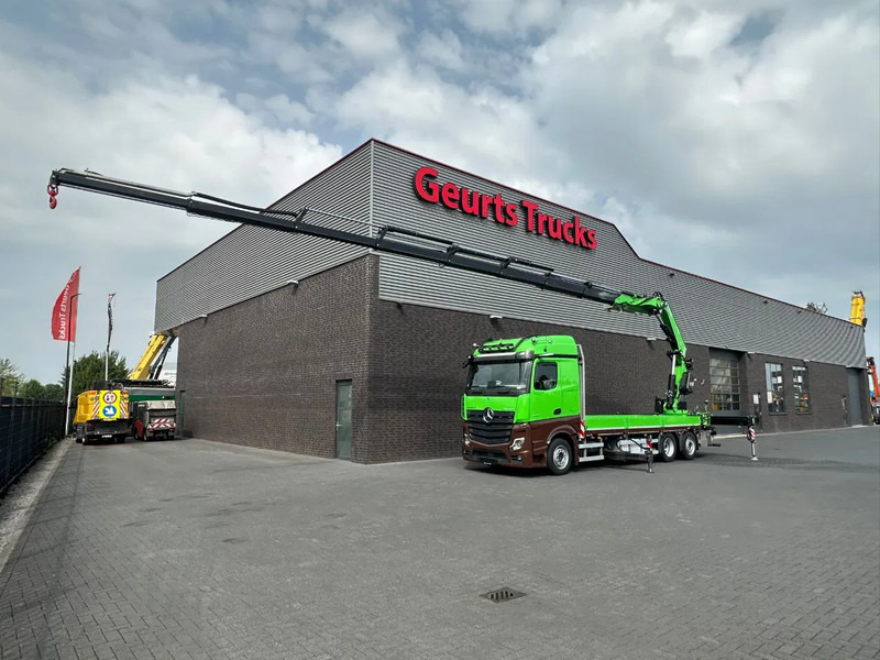 Mercedes-Benz Actros 2545 6X2 OPENLAADBAK MET FASSI F545RA.2.28 XE DINAMIC KRAAN / KRAAN/ CRANE/ GRUA - Camión grúa: foto 2 Mercedes-Benz Actros 2545 6X2 OPENLAADBAK MET FASSI F545RA.2.28 XE DINAMIC KRAAN / KRAAN/ CRANE/ GRUA - Camión grúa: foto 2
