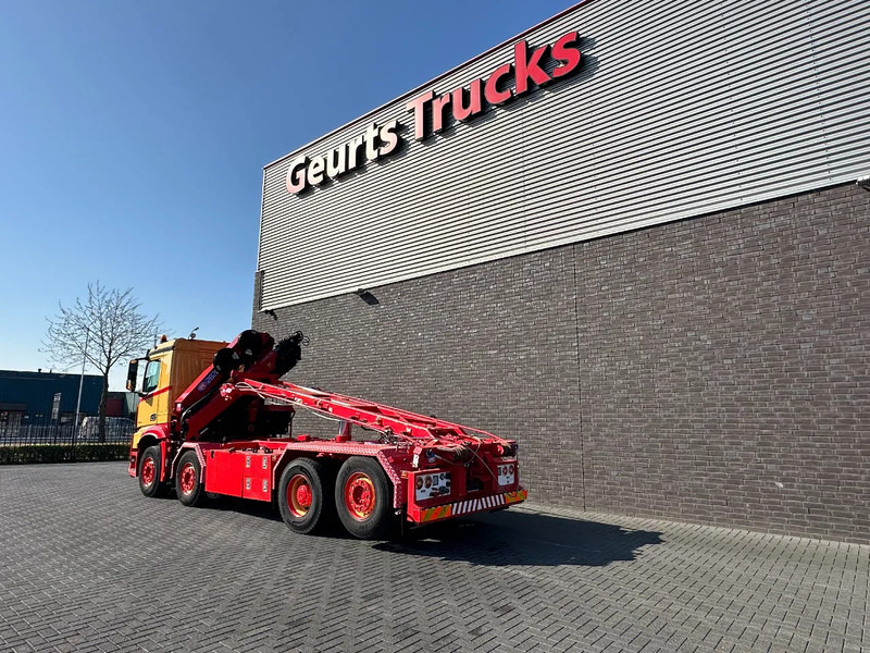 Mercedes-Benz Arocs 3253 L ENA 8X2/4 HMF2820 KRAAN / KRAN/ CRANE MET TF.324 KABELSYSTEEM / SEILGERATE / CABLE SYSTEM - Camión con equipo de cable, Camión grúa: foto 4 Mercedes-Benz Arocs 3253 L ENA 8X2/4 HMF2820 KRAAN / KRAN/ CRANE MET TF.324 KABELSYSTEEM / SEILGERATE / CABLE SYSTEM - Camión con equipo de cable, Camión grúa: foto 4