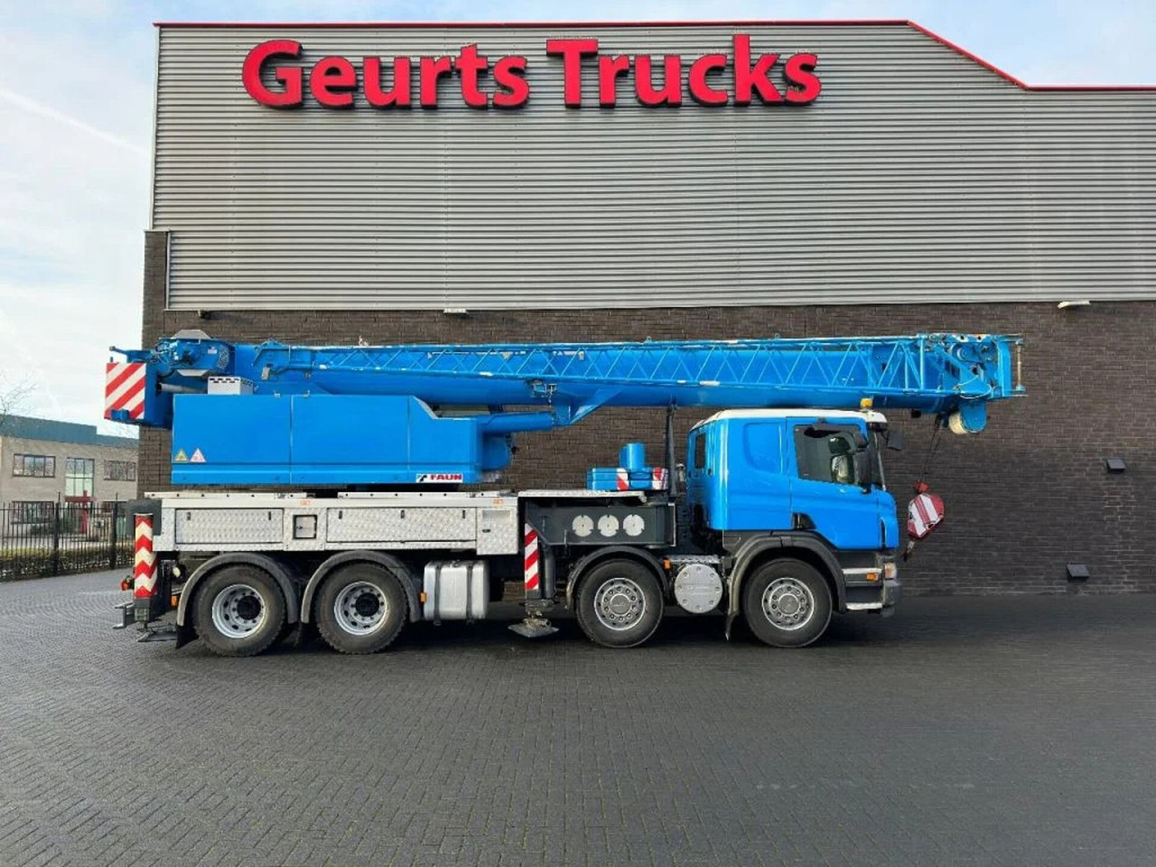 Scania P420 8X4 + FAUN HK 40 + JIB KRAAN/KRAN/CRANE/GRU - Camión grúa: foto 4 Scania P420 8X4 + FAUN HK 40 + JIB KRAAN/KRAN/CRANE/GRU - Camión grúa: foto 4