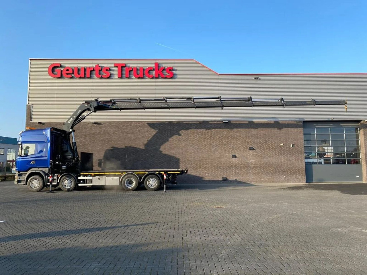 Scania R580 V8 8X2 + HIAB XS 544 E-8 HIPRO KRAAN/KRAN/C - Camión grúa: foto 1 Scania R580 V8 8X2 + HIAB XS 544 E-8 HIPRO KRAAN/KRAN/C - Camión grúa: foto 1