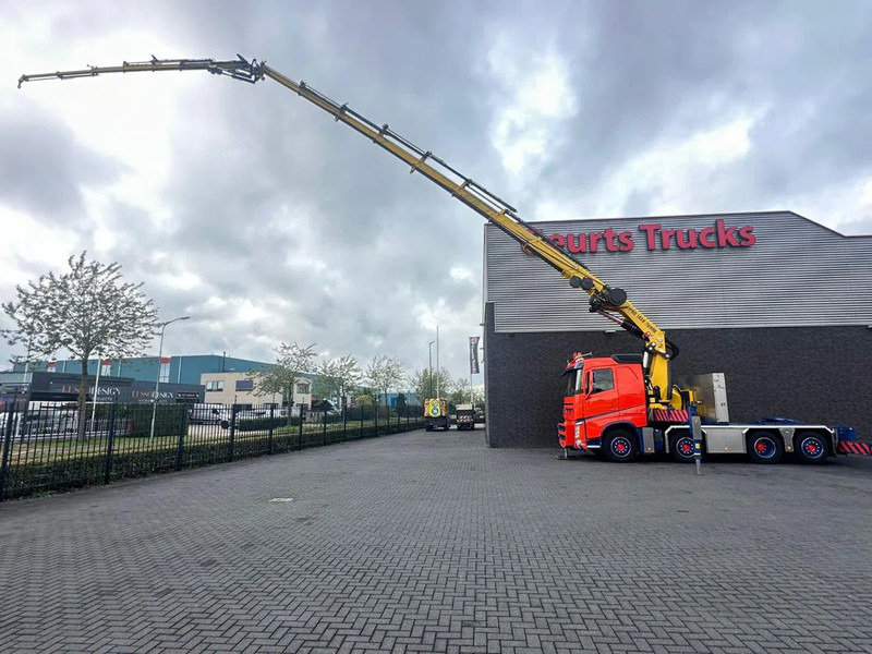 Volvo FH 500 8x2 FR TREKKER / BAKWAGEN MET HIAB X-HIPRO 1058 E8 MET JIB 150X-6 + LIER KRAAN / KRAN / CRANE / GRUA - Camión grúa: foto 2 Volvo FH 500 8x2 FR TREKKER / BAKWAGEN MET HIAB X-HIPRO 1058 E8 MET JIB 150X-6 + LIER KRAAN / KRAN / CRANE / GRUA - Camión grúa: foto 2