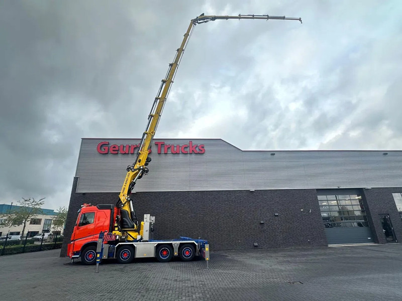Volvo FH 500 8x2 FR TREKKER / BAKWAGEN MET HIAB X-HIPRO 1058 E8 MET JIB 150X-6 + LIER KRAAN / KRAN / CRANE / GRUA - Camión grúa: foto 3 Volvo FH 500 8x2 FR TREKKER / BAKWAGEN MET HIAB X-HIPRO 1058 E8 MET JIB 150X-6 + LIER KRAAN / KRAN / CRANE / GRUA - Camión grúa: foto 3
