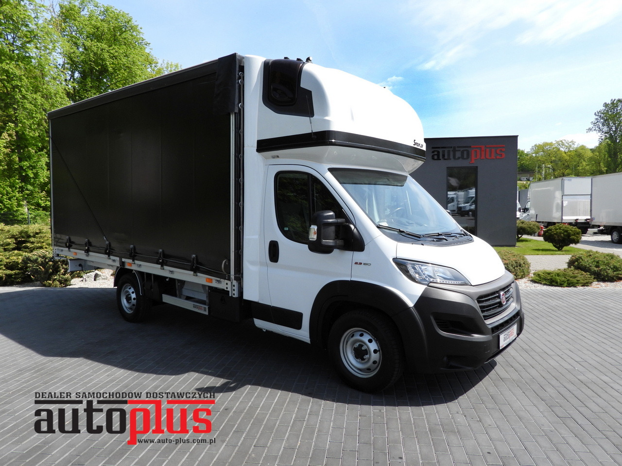 FIAT DUCATO TARPAULIN 10 PALLETS WEBASTO CRUISE CONTROL AIR CONDITIONING LED LIGHTS PNEUMATICS 160HP - Furgoneta con lona: foto 1 FIAT DUCATO TARPAULIN 10 PALLETS WEBASTO CRUISE CONTROL AIR CONDITIONING LED LIGHTS PNEUMATICS 160HP - Furgoneta con lona: foto 1