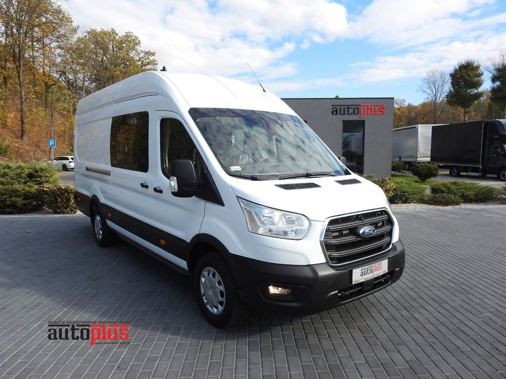 Ford TRANSIT KASTENWAGEN DOPPELKABINE 6SITZE TEMPOMAT - Furgón, Furgoneta combi: foto 1 Ford TRANSIT KASTENWAGEN DOPPELKABINE 6SITZE TEMPOMAT - Furgón, Furgoneta combi: foto 1