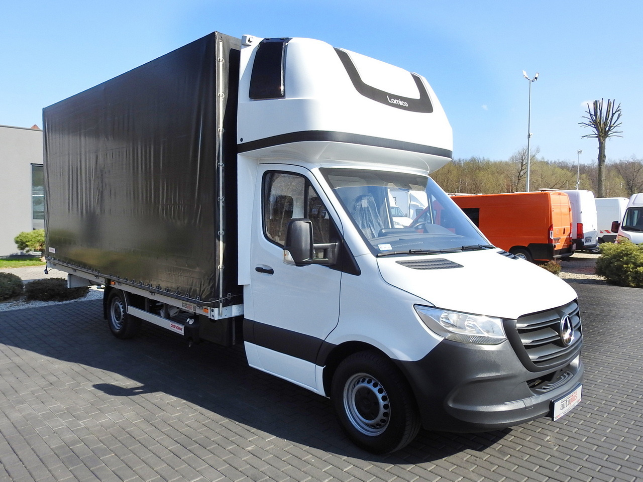 MERCEDES SPRINTER 316  TARPAULIN 10 PALLETS WEBASTO AIR CONDITIONING  165HP - Furgoneta con lona: foto 4 MERCEDES SPRINTER 316  TARPAULIN 10 PALLETS WEBASTO AIR CONDITIONING  165HP - Furgoneta con lona: foto 4
