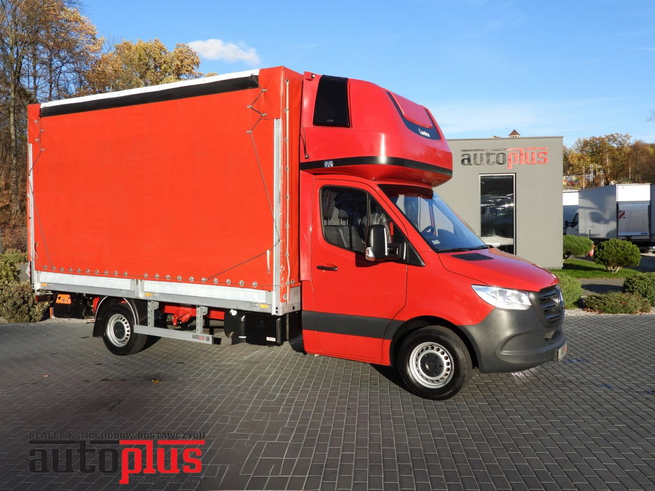 MERCEDES SPRINTER 316 TARPAULIN LIFT 8 PALLETS WEBASTO CRUISE CONTROL AIR CONDITIONING 160HP - Furgoneta con lona: foto 1 MERCEDES SPRINTER 316 TARPAULIN LIFT 8 PALLETS WEBASTO CRUISE CONTROL AIR CONDITIONING 160HP - Furgoneta con lona: foto 1
