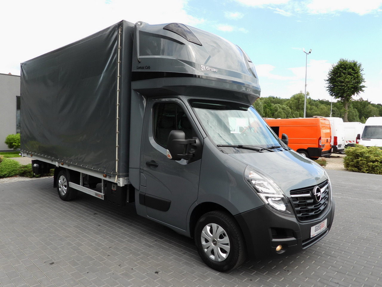 OPEL MOVANO TARPAULIN 10 PALLETS WEBASTO CRUISE CONTROL LED LIGHTS PNEUMATICS AIR CONDITIONING 165HP - Furgoneta con lona: foto 4 OPEL MOVANO TARPAULIN 10 PALLETS WEBASTO CRUISE CONTROL LED LIGHTS PNEUMATICS AIR CONDITIONING 165HP - Furgoneta con lona: foto 4