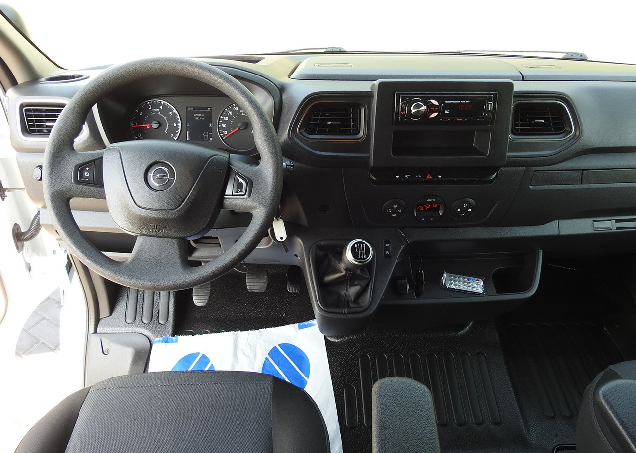 Furgoneta con lona OPEL MOVANO TARPAULIN 8 PALLETS WEBASTO CRUISE CONTROL AIR CONDITIONING LED LIGHTS PNEUMATICS  165HP: foto 36