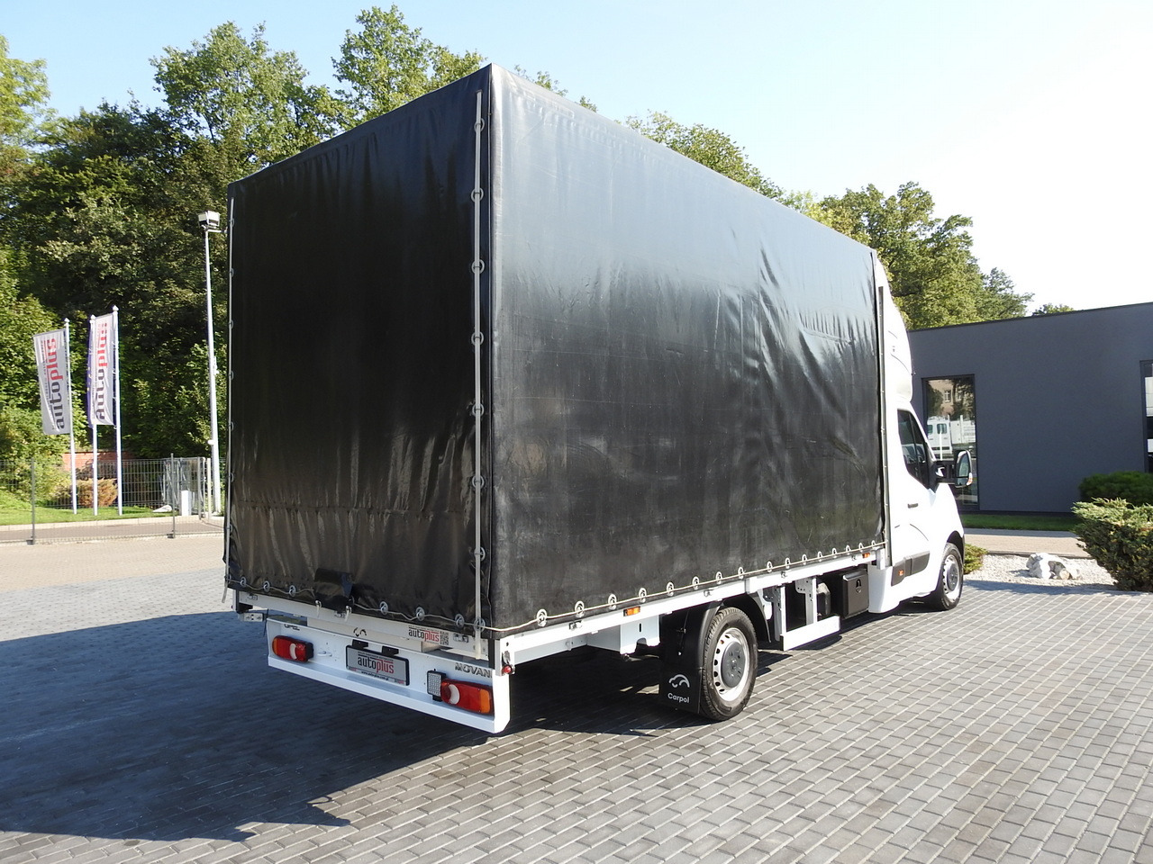 Furgoneta con lona OPEL MOVANO TARPAULIN 8 PALLETS WEBASTO CRUISE CONTROL AIR CONDITIONING LED LIGHTS PNEUMATICS  165HP: foto 13