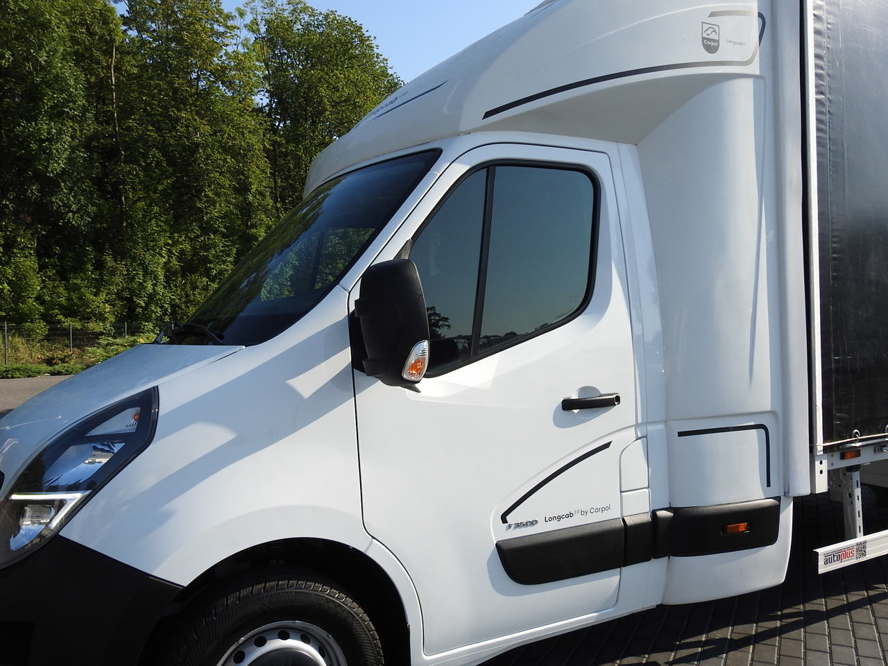 Furgoneta con lona OPEL MOVANO TARPAULIN 8 PALLETS WEBASTO CRUISE CONTROL AIR CONDITIONING LED LIGHTS PNEUMATICS  165HP: foto 20