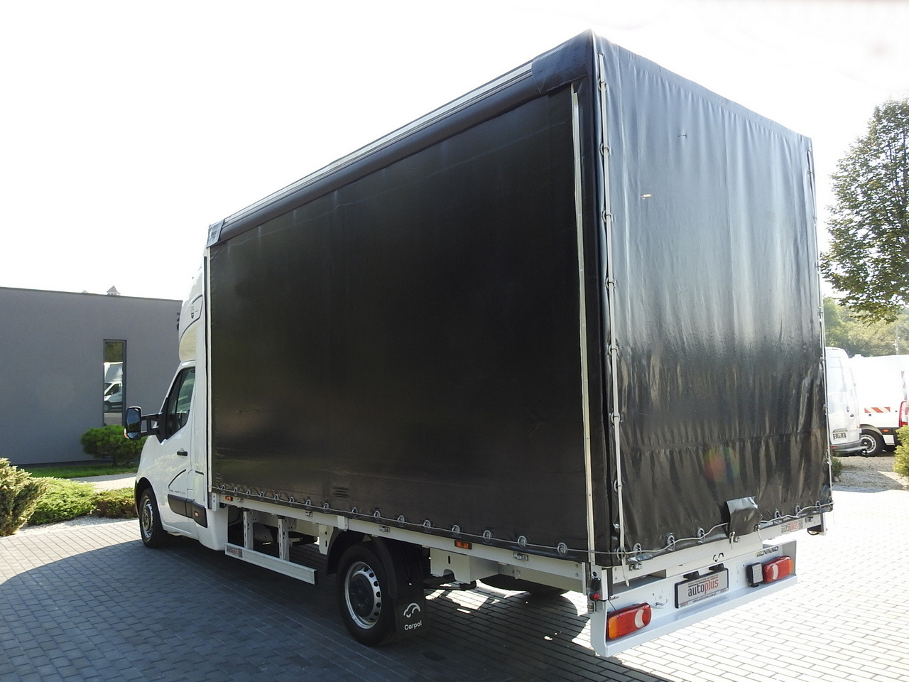 Furgoneta con lona OPEL MOVANO TARPAULIN 8 PALLETS WEBASTO CRUISE CONTROL AIR CONDITIONING LED LIGHTS PNEUMATICS  165HP: foto 10
