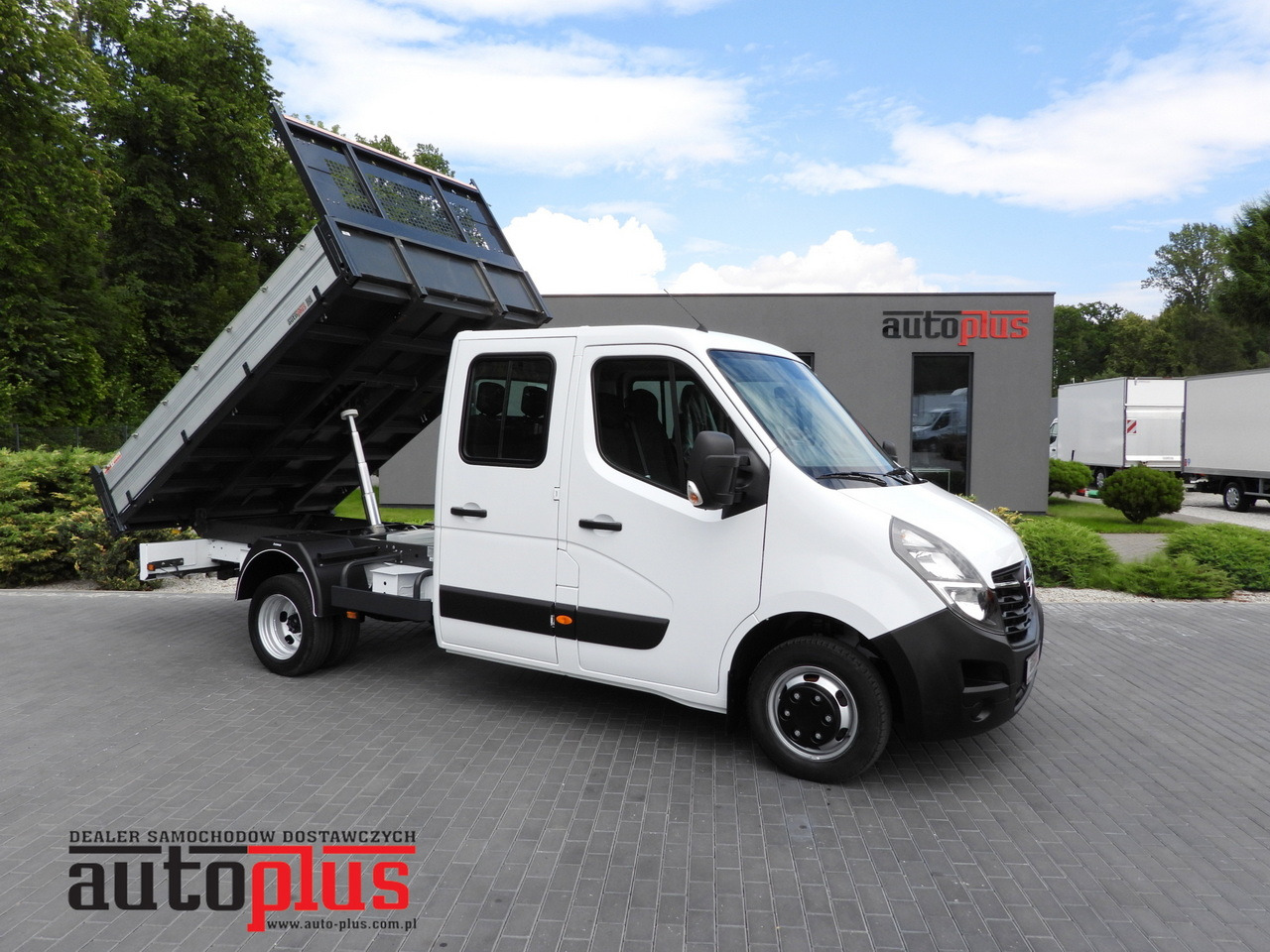 OPEL MOVANO TIPPER DOUBLE CABIN DOKA 7 SEATS LED LIGHTS TWIN WHEELS AIR CONDITIONING 145HP - Furgoneta basculante: foto 1 OPEL MOVANO TIPPER DOUBLE CABIN DOKA 7 SEATS LED LIGHTS TWIN WHEELS AIR CONDITIONING 145HP - Furgoneta basculante: foto 1