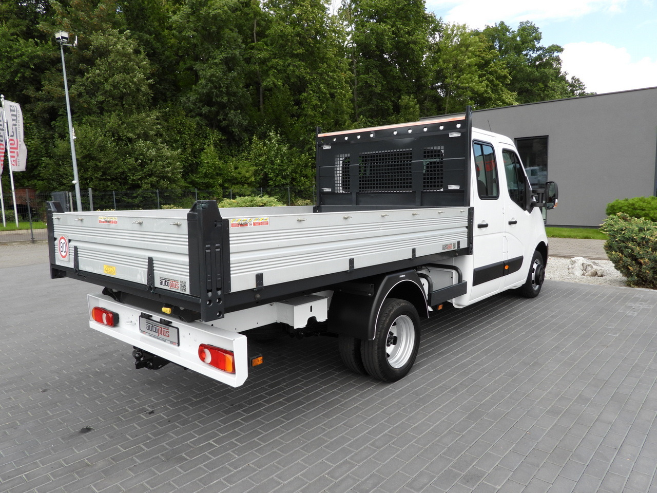 Furgoneta basculante OPEL MOVANO TIPPER DOUBLE CABIN DOKA 7 SEATS LED LIGHTS TWIN WHEELS AIR CONDITIONING  145HP: foto 13