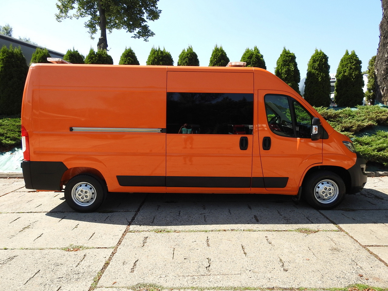 Furgón PEUGEOT BOXER BOX DELIVERY VAN 7 SEATS AIR CONDITIONING  120HP: foto 7