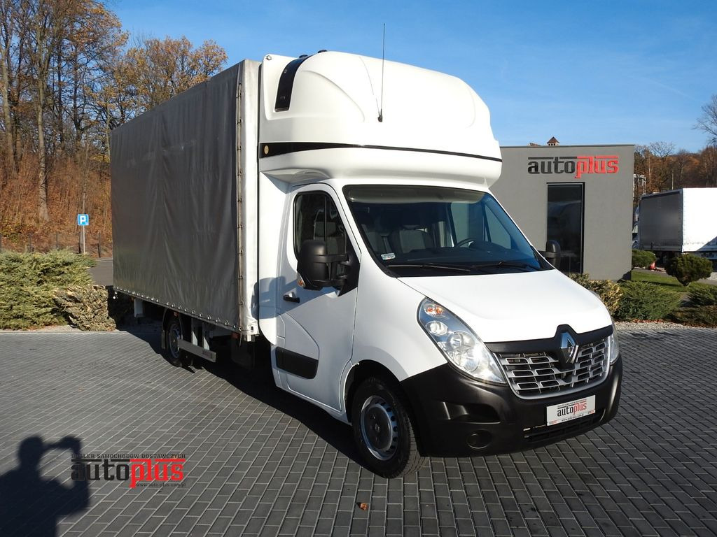 Renault MASTER PRITSCHE PLANE 10 PALETTEN TEMPOMAT - Furgoneta con lona: foto 1 Renault MASTER PRITSCHE PLANE 10 PALETTEN TEMPOMAT - Furgoneta con lona: foto 1