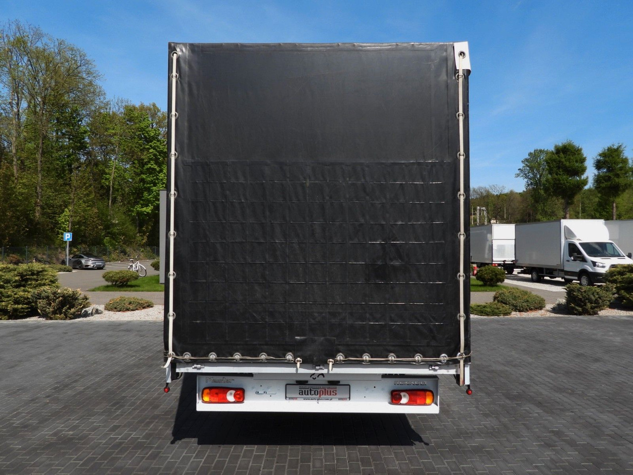 Furgoneta con lona Renault MASTER  PRITSCHE PLANE 10 PALETTEN WEBASTO A/C: foto 11