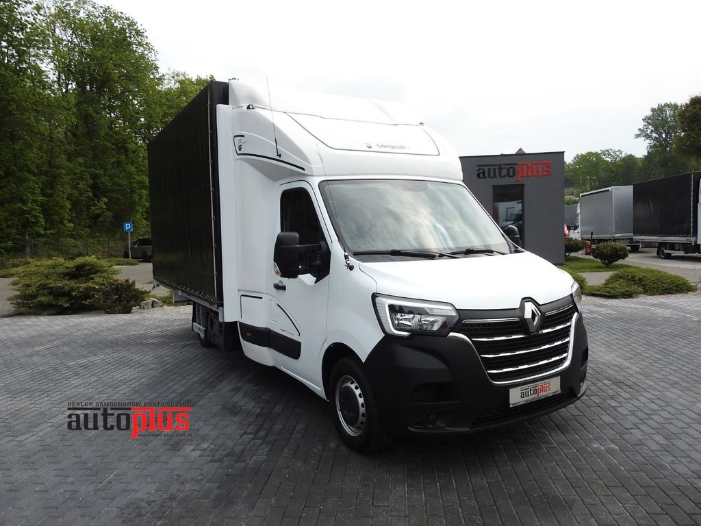 Renault MASTER PRITSCHE PLANE 10 PALETTEN WEBASTO A/C - Furgoneta con lona, Furgoneta combi: foto 1 Renault MASTER PRITSCHE PLANE 10 PALETTEN WEBASTO A/C - Furgoneta con lona, Furgoneta combi: foto 1